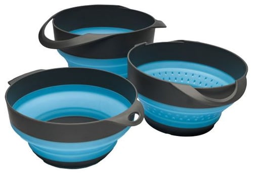 Ready Brands Survive Outdoors Longer Flat Pack Bowls and Strainer Set