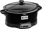 WESTON SLOW COOKER 7 QUART PROGRAMMABLE W/LID & LATCH STP