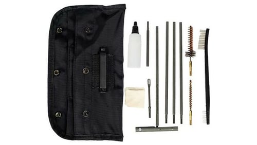 TAC SHIELD CLEANING KIT AR15/M16 GI FIELD BLACK POUCH | NA | 843119030717