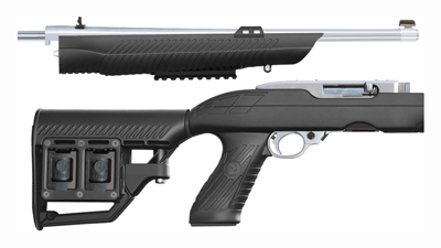 ADTAC RM-4 STOCK RUGER 10/22 TAKE DOWN TACTICAL BLACK SYN