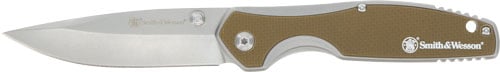 Smith & Wesson 1117238 Cleft Spring Assist Folding Knife - Clam