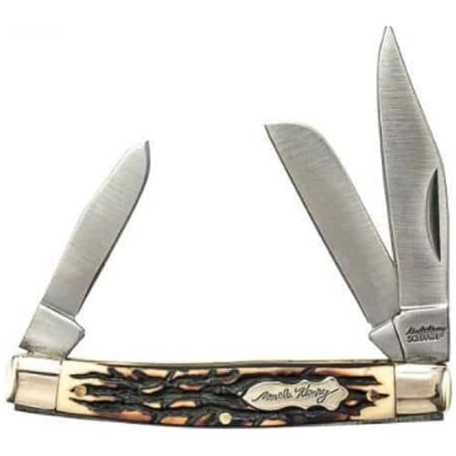 UNCLE HENRY KNIFE NEXT GEN STAGLON RANCHER 3BLADE | 661120260288