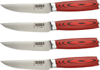 BUBBA BLADE STEAK KNIFE SET W/4 4.5