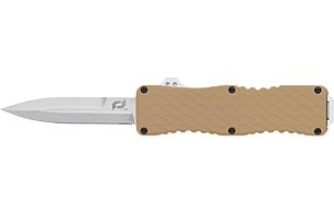 SCHRADE KNIFE UPROAR D/A OTF 3 Inch D2 BAYONET POINT FDE/SS | 198700004487