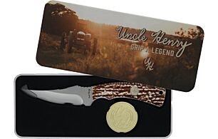 UNCLE HENRY KNIFE SHARPFINGER CHALLENGE COIN PROMO Q4 26 | 198700006184