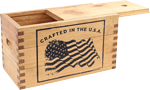 SHEFFIELD STANDARD PINE CRAFT BOX CRAFTED IN USA MADEIN USA!