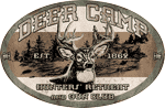 Rivers Edge Tin Sign  <br>  Deer Camp