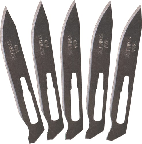 SWITCHBACK REPLACEMENT BLADES 5PKReplacement Blades For Switchback Knife 5/PK - Replacement blades for the MossyOak Gamekeeper Switchback Replaceable Blade knives - Also Fits Havalon Knives