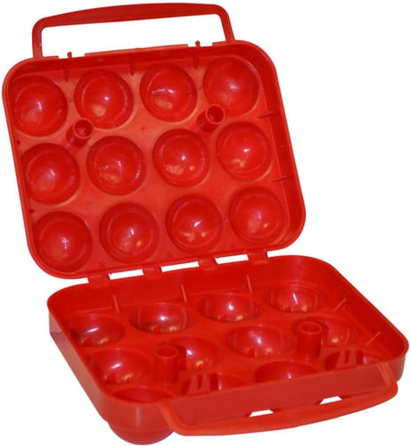 COLEMAN PLASTIC EGG CONTAINER HOLDS 12 EGGS<