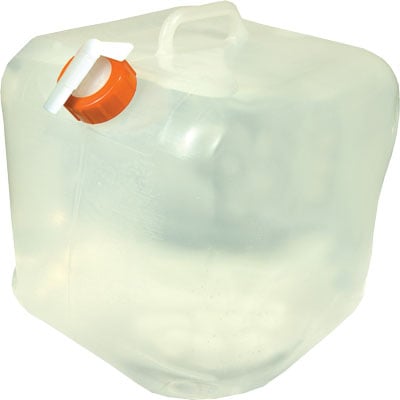 UST WATER CARRIER CUBE 5 GALLON CLEAR W/ON/OFF SPIGOT<
