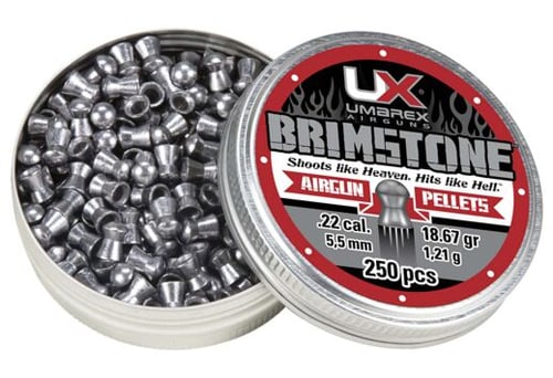 UMAREX BRIMSTONE PELLET .22 18.67GR. 250-PACK