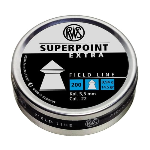 Umarex RWS Super Point Ex Airgun Pellets .22 cal 200/ct | .22 | 723364174100