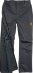 BG KANAWHA RAIN PANT LARGE CARBON GRAY W/LEG TO WAISTZPR!