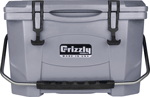 GRIZZLY COOLERS GRIZZLY G20 GUNMETAL GRAY 20 QUART COOLER