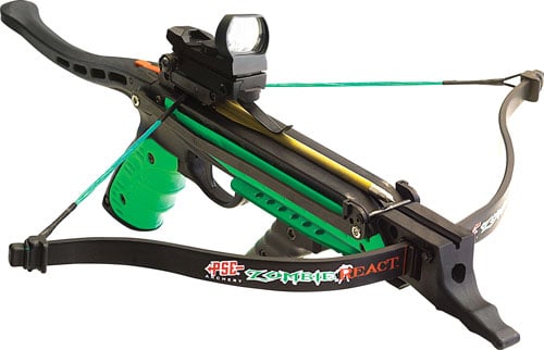 PSE Zombie React Pistol Crossbow Package  <br>  Black