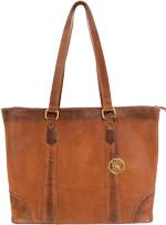 CAMELEON S&W TRAVEL TOTE CC PURSE RUSSET BROWN