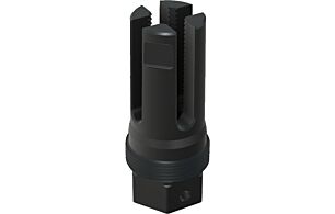 COMSTOCK FLASH HIDER 1/2X28 22 CAL 4-PRONG