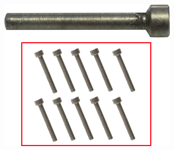 LYMAN DECAPPING PINS 10 PER PACKAGE