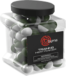 BYRNA PRO TRAIN INERT PROJECTILES 95CTPro Training Projectiles 95/CT - Filled with inert powder - Perfect way to practice shooting your Byrna Launcher and practice loading your Byrna magazines