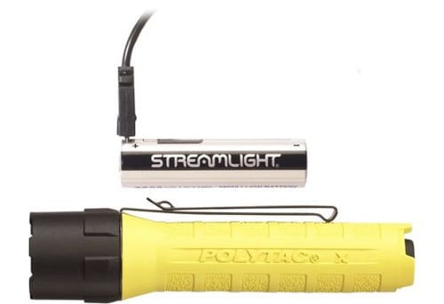 STREAMLIGHT POLY-TAC X USB LIGHT WHITE LED YELLOW <<