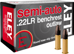 ELEY OUTLAW SEMIAUTO BENCHREST 22LR 42GR 50RD 100BX/CS