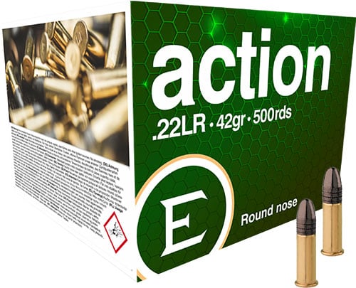 ELEY ACTION 22LR 42GR RN 500RD 10BX/CS