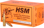 HSM 222 REM 50GR HORNADY V-MAX 20RD 25BX/CS