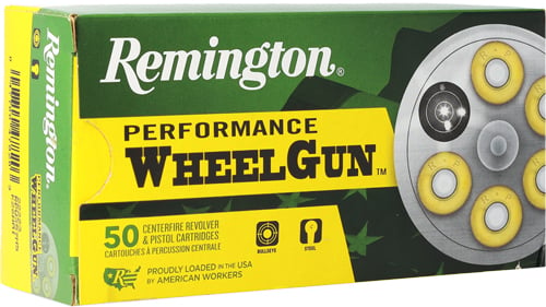 Remington Ammunition 22340 Performance WheelGun  45 Colt 250 gr Lead Round Nose 50 Per Box/ 10 Case