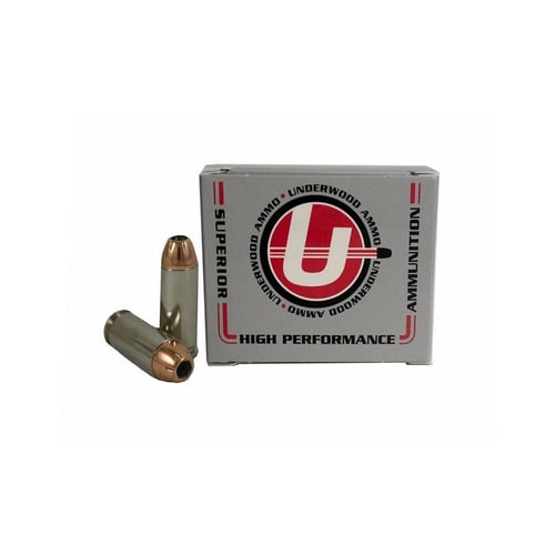 Underwood Ammo 10mm Handgun Ammo - 200 Grain | XTP Jacketed Hollow Point