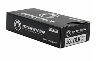 SCORPION 300 BLACKOUT 147GR FMJ 20RD 10BX/CS | 850074522065