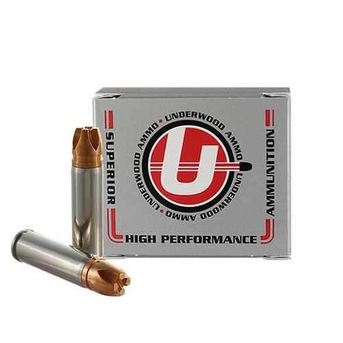 Underwood Ammo Xtreme Penetrator Handgun Ammunition .500 S&W Magnum 420gr Solid Monolithic 1650 fps 20/ct