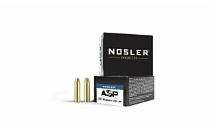 NOSLER 357 MAG 125GR ASP JHP 20RD 10BX/CS