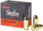 PMC AMMO .40SW 180GR. STAR FIRE HOLLOW POINT 20-PACK !