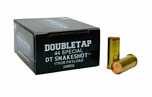 DOUBLETAP 44 SPL SNAKE SHOT 20RD 50BX/CS