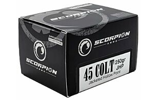 SCORPION 45 LC 250GR JHP 20RD 10BX/CS | 850074522201