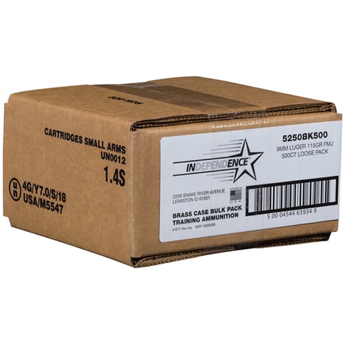 CCI Independence Bulk Pistol Ammo