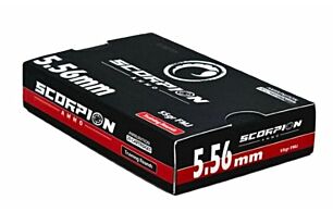 SCORPION 5.56X45 55GR FMJ 20RD 25BX/CS | 850074522010