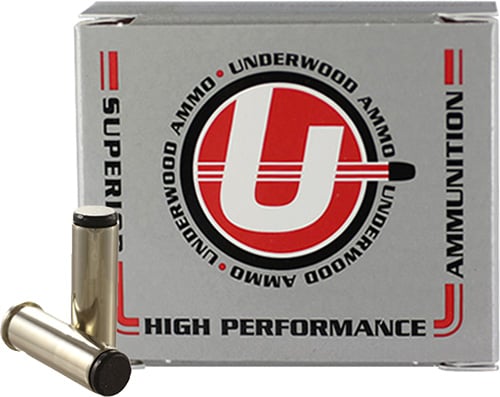 Underwood Ammo Lead Wadcutter Handgun Ammunition 38 Spl 150gr LWC 1000 fps 20/ct
