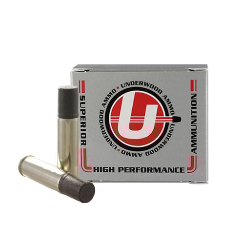 Underwood Ammo Lead Wide Flat Nose Handgun Ammunition 500 SW 700gr FN 1200 fps 20/ct | .500 SW MAG | 816874020088