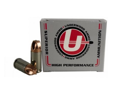 UNDERWOOD 9MM LUGER +P 90GR XTREME DEFENDER 20RD 10BX/CS