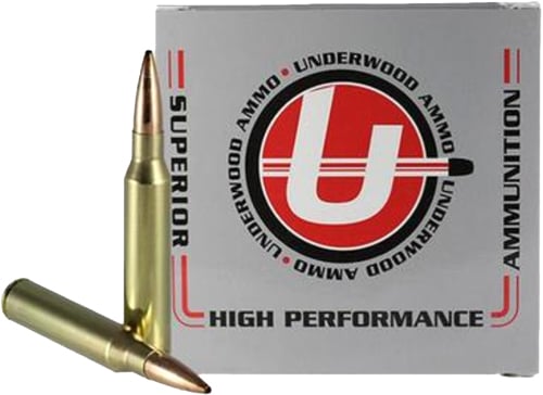 Underwood Ammo Rifle Ammunition 338 Lapua Mag 300gr HPBT 2700 fps 10/ct