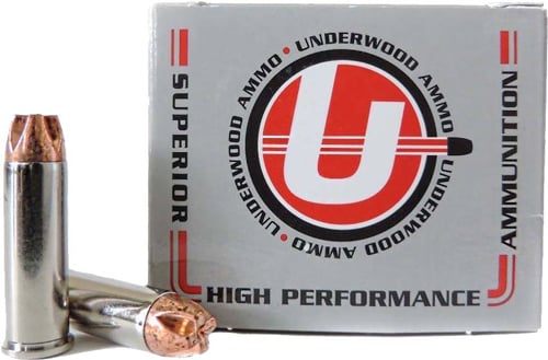 UNDERWOOD 357 MAGNUM 120GR XTREME HUNTER 20RD 10BX/CS