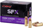 PMC SFX Premium Ammo  <br>  9mm SFX HP 124 gr. 20 rd.