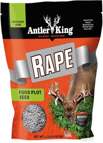 ANTLER KING RAPE 1# BAG ANNUAL 1/4 ACRE