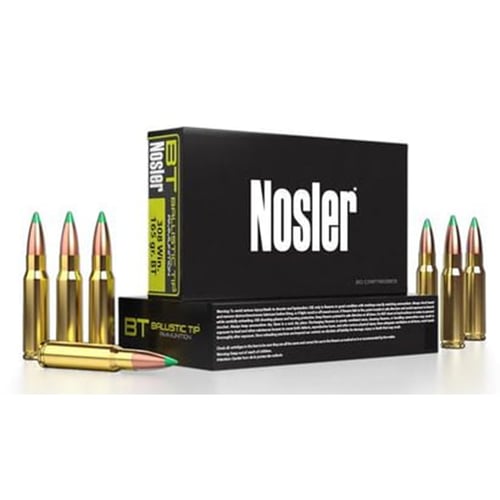 Nosler Ballistic Tip Rifle Ammunition