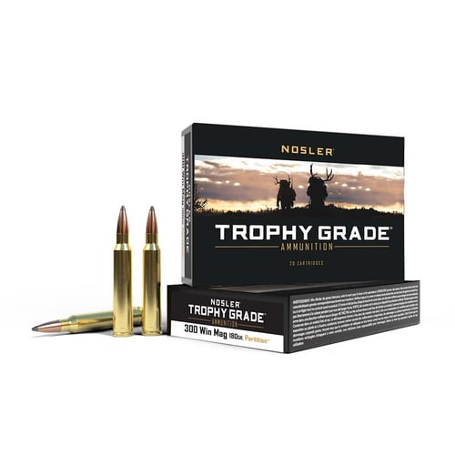 Nosler Trophy Grade Rifle Ammunition