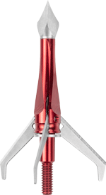 Rocket Broadheads Siphon 3Blade Expandable 13/4 Inch Cutting Diameter 100 gr  Red | 754806308005