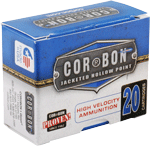 CORBON 44 REM MAG 165GR JHP 20RD 25BX/CS