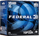 FEDERAL TOP GUN 12GA CASE LOT 250RD 1200FPS 1-1/8OZ #8