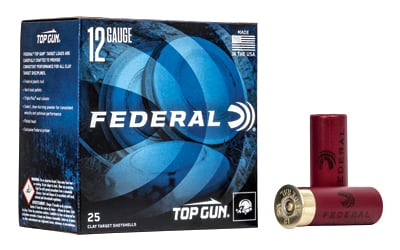 FEDERAL TOP GUN 12GA 1-1/8OZ 1200FPS #8 250RD CASE LOT